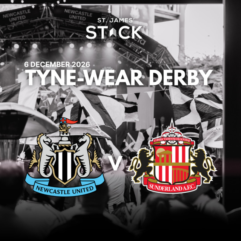 Select tickets – TYNE - WEAR DERBY - ST. JAMES' STACK – St. James' STACK