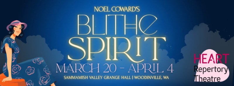 Select tickets – Blithe Spirit – Sammamish Valley Grange Hall