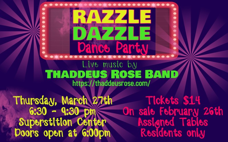 Buy Tickets for Razzle Dazzle Dance Party – 