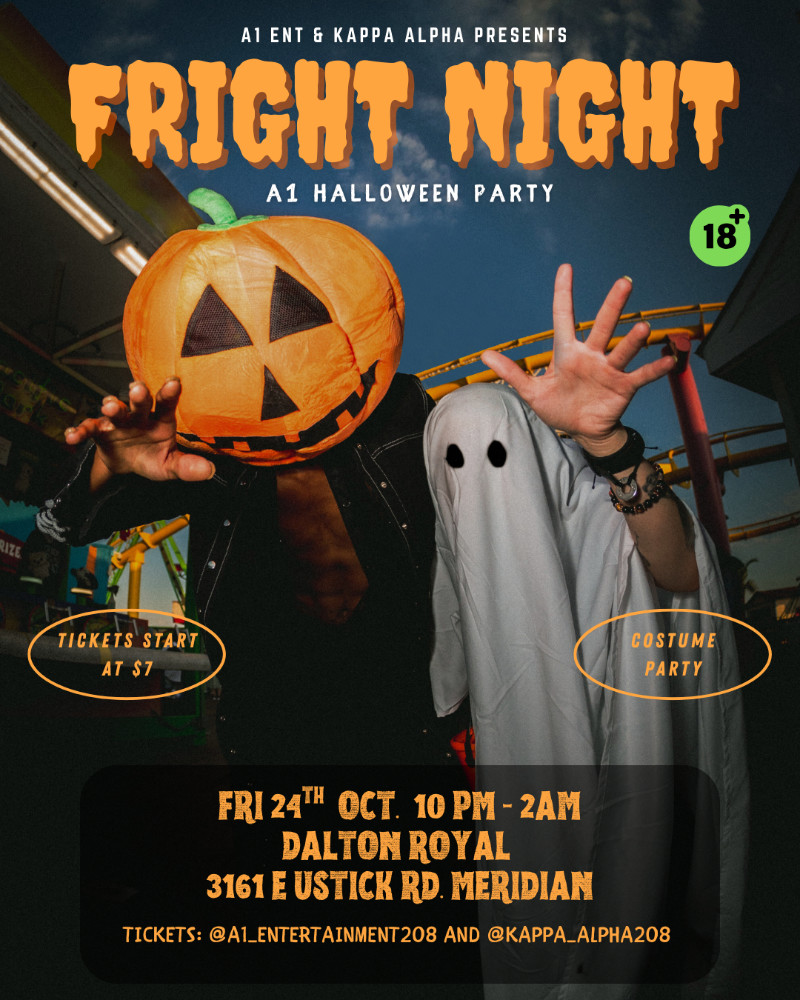 Buy tickets – FRIGHT NIGHT - HALLOWEEN COSTUME PARTY – The Dalton