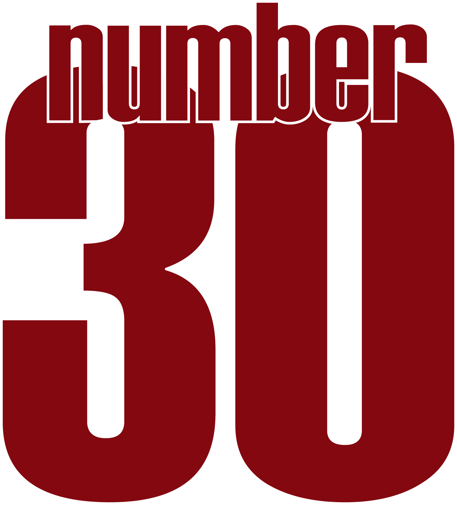 Number 30
