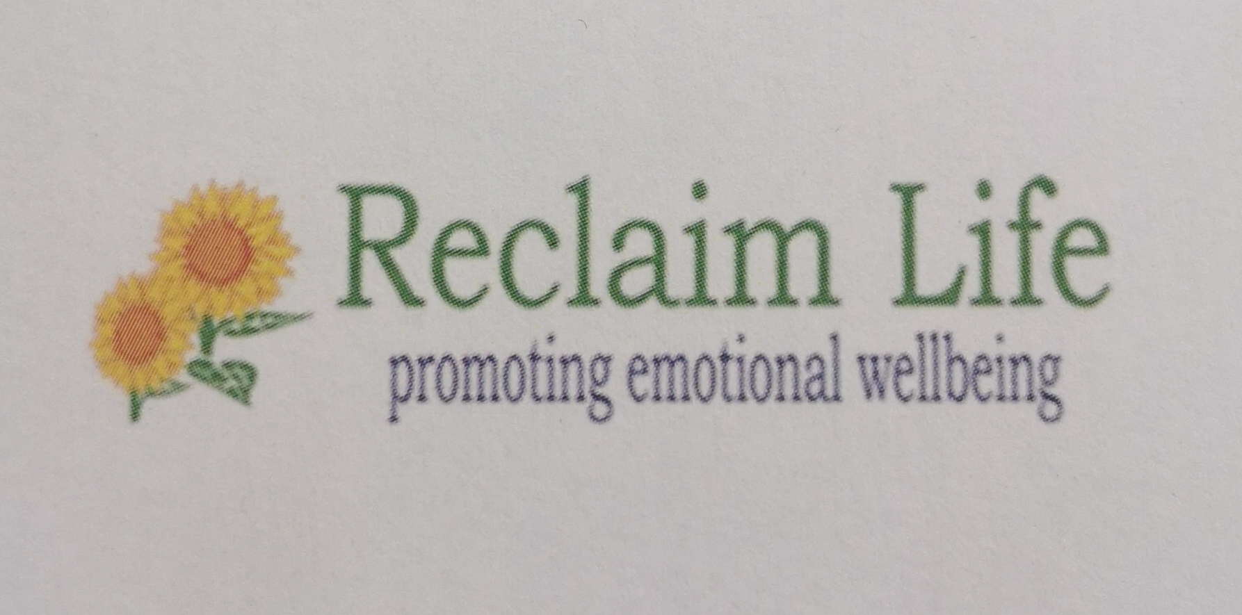 RECLAIM LIFE. REG CHARITY 1138735