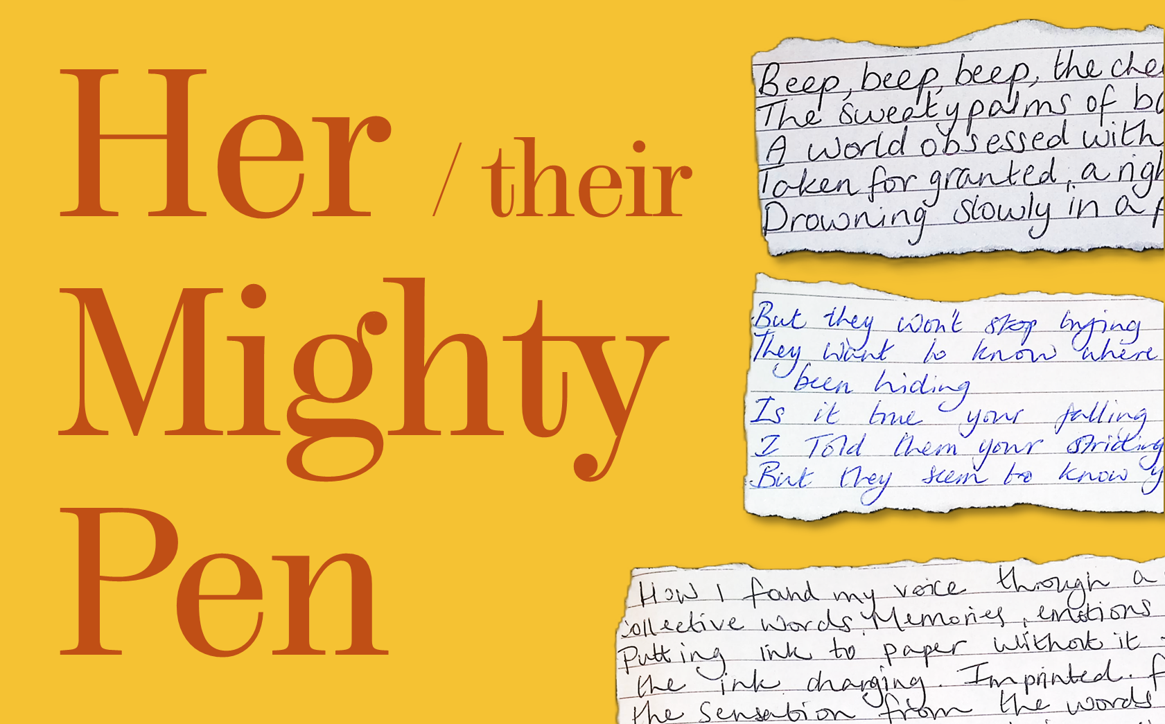 Her/their Mighty Pen