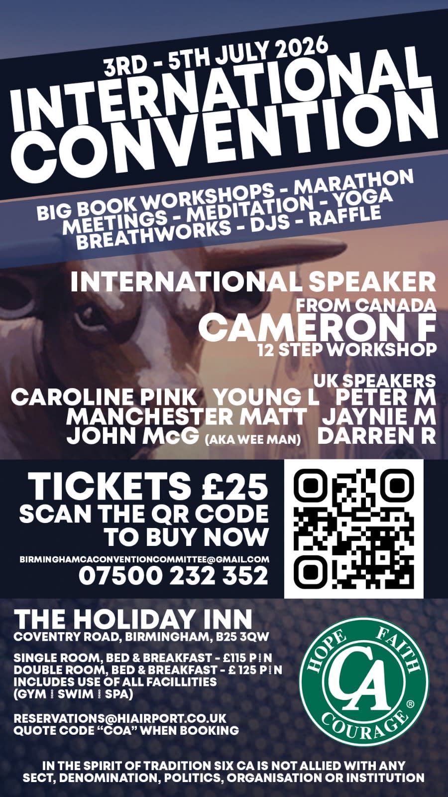 CA BIRMINGHAM CONVENTION