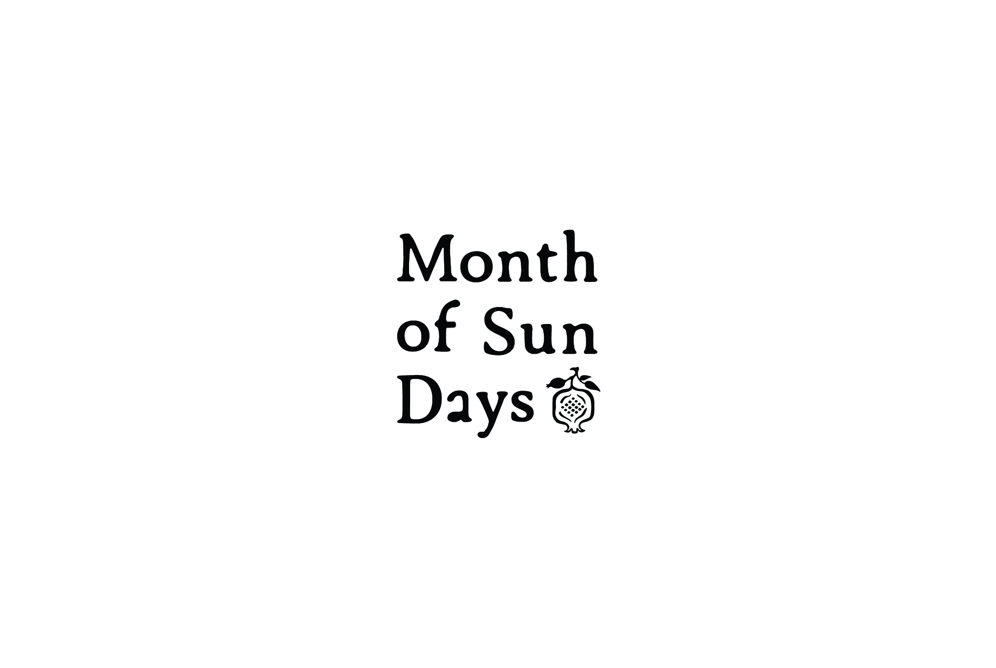 Month of Sundays