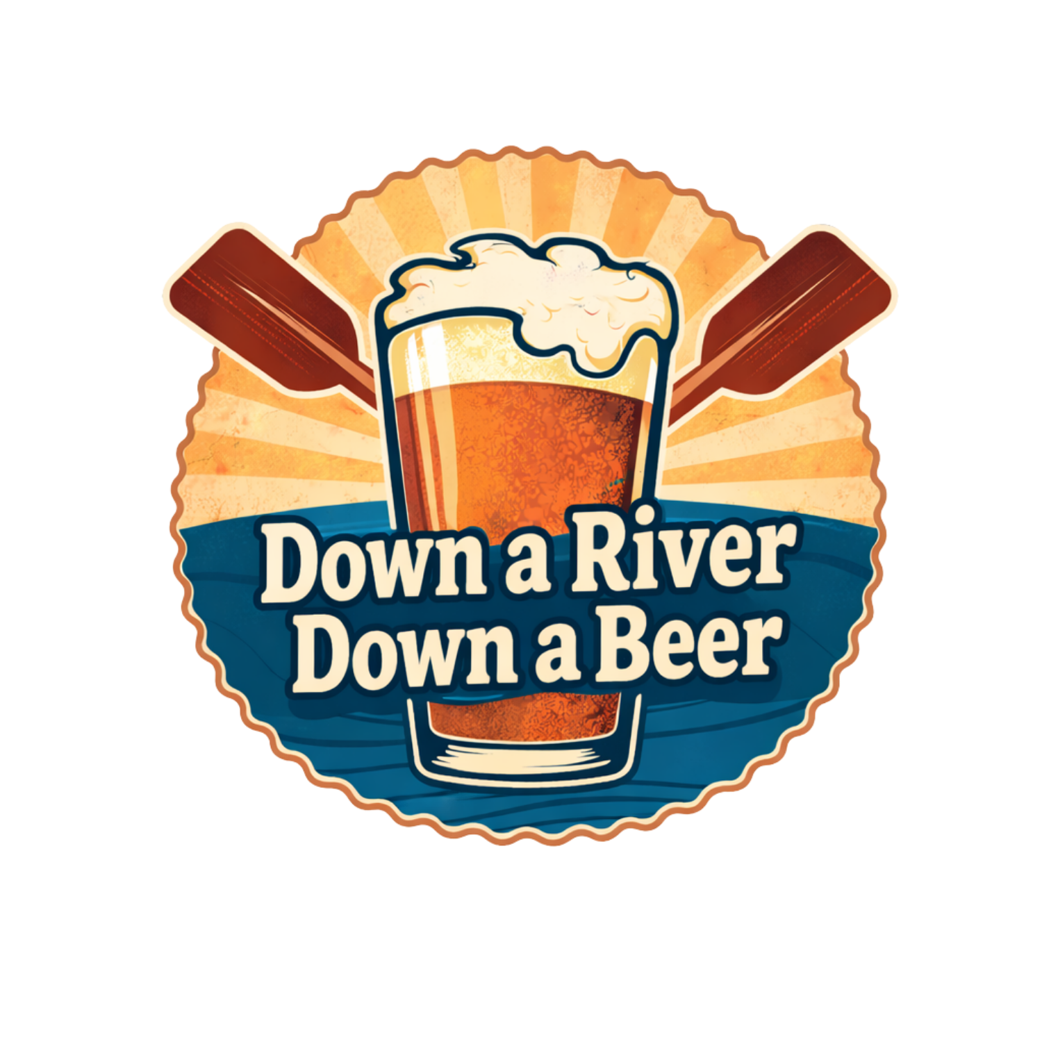 Down a River, Down a Beer