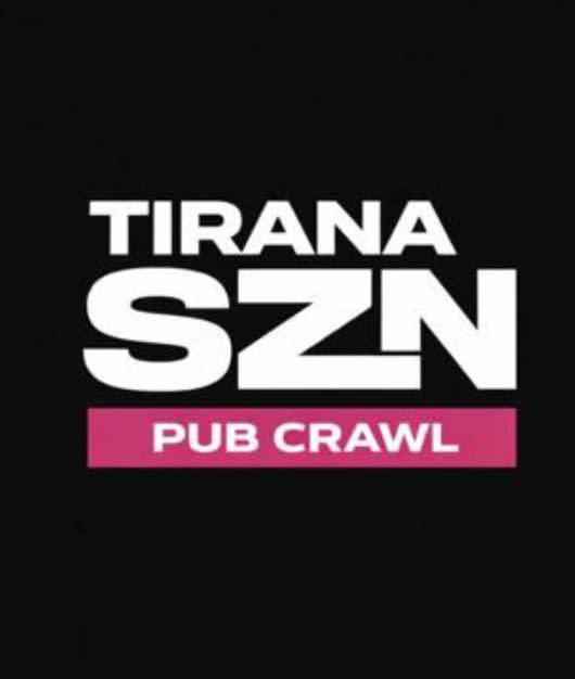 TiranaSZN pubcrawl - Free shots & club entry