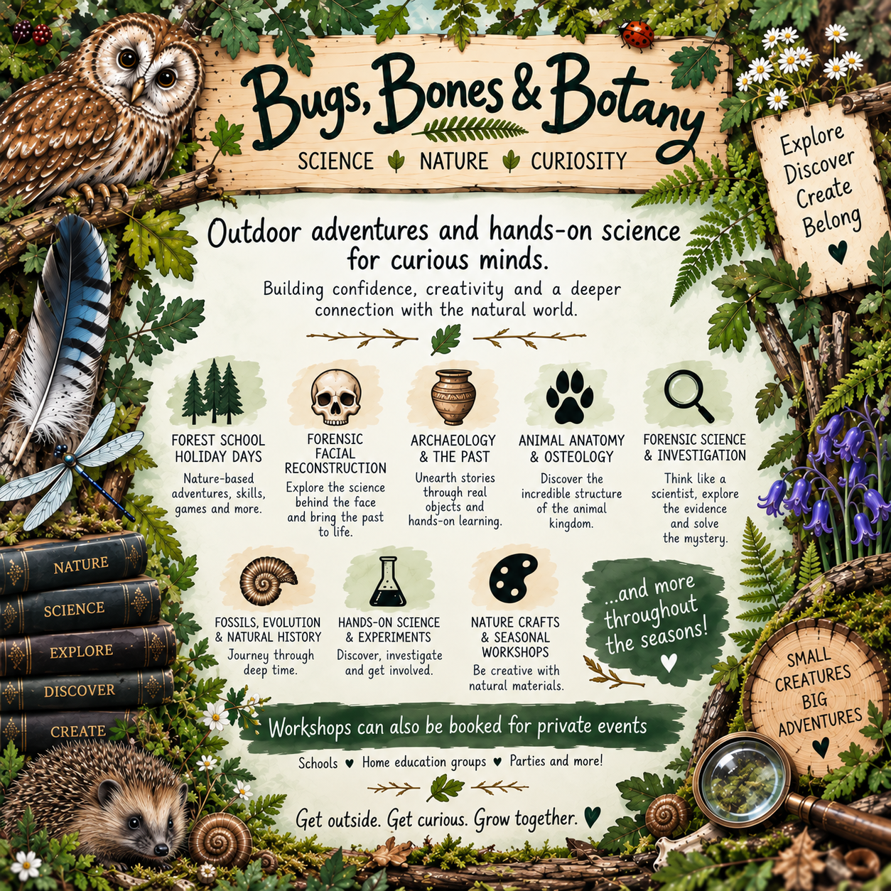 Bugs, Bones & Botany CIC