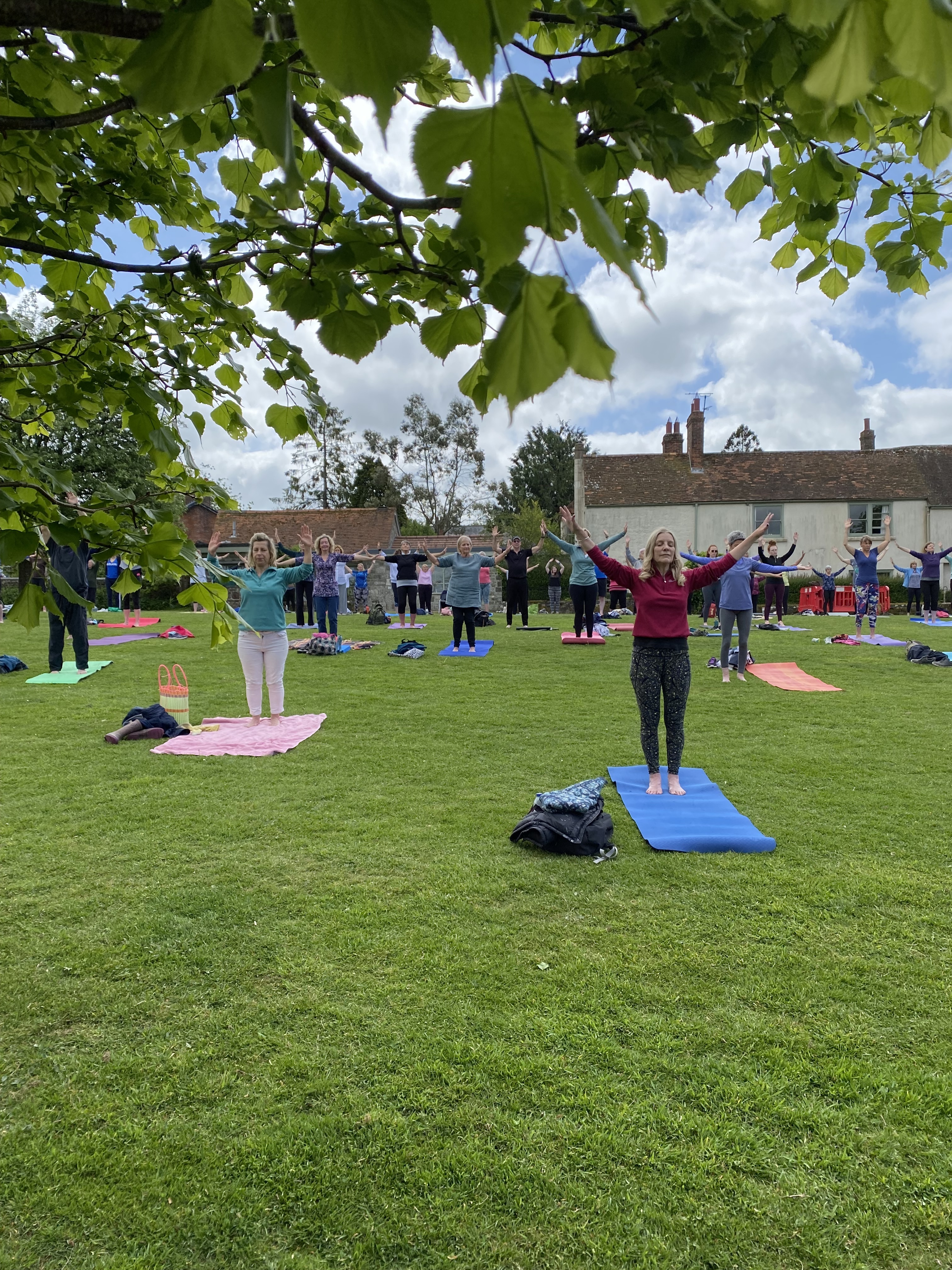 Yoga at Compton Festival