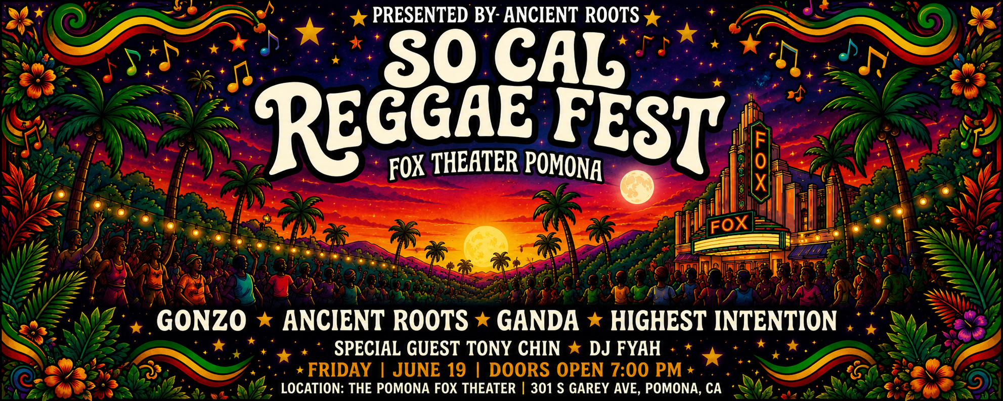 SoCal Reggae Fest | Pomona Fox