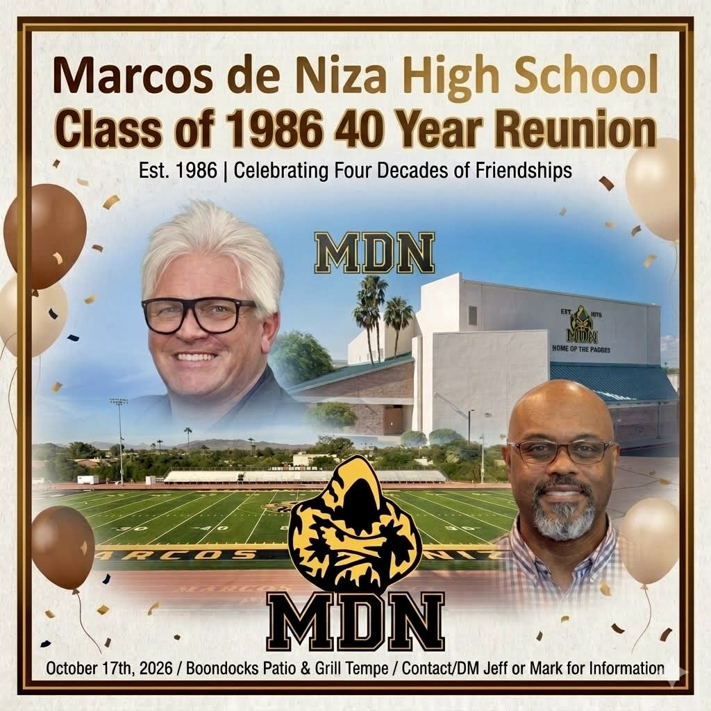 MdN Class of 1986 - 40th High School Reunion