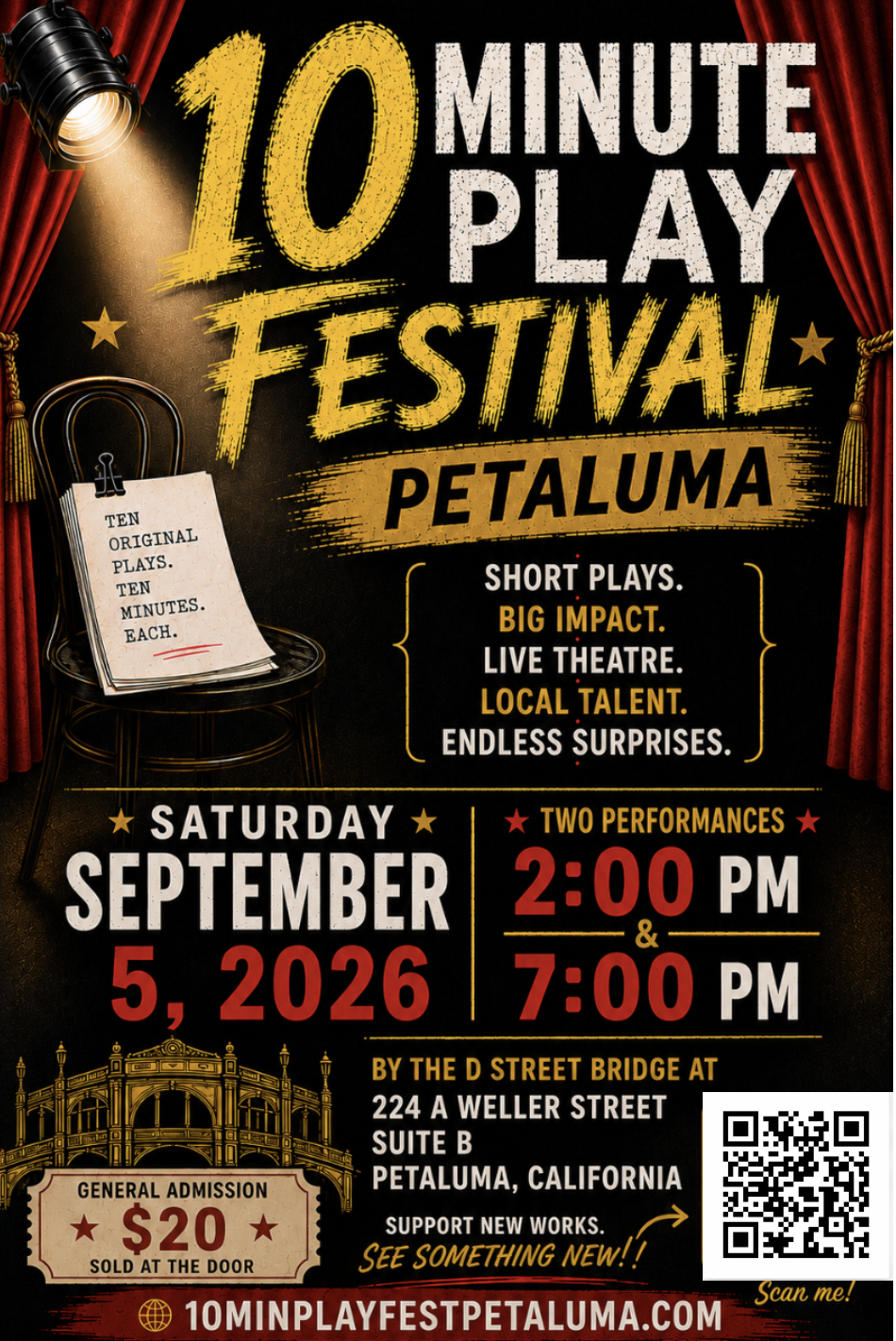 10 Minute Play Festival Petaluma