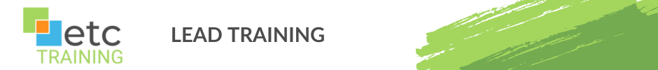Lead Courses- ETC Training