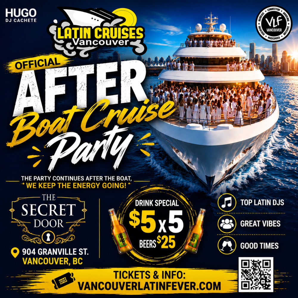 LATIN CRUISES Official AFTER PARTY
