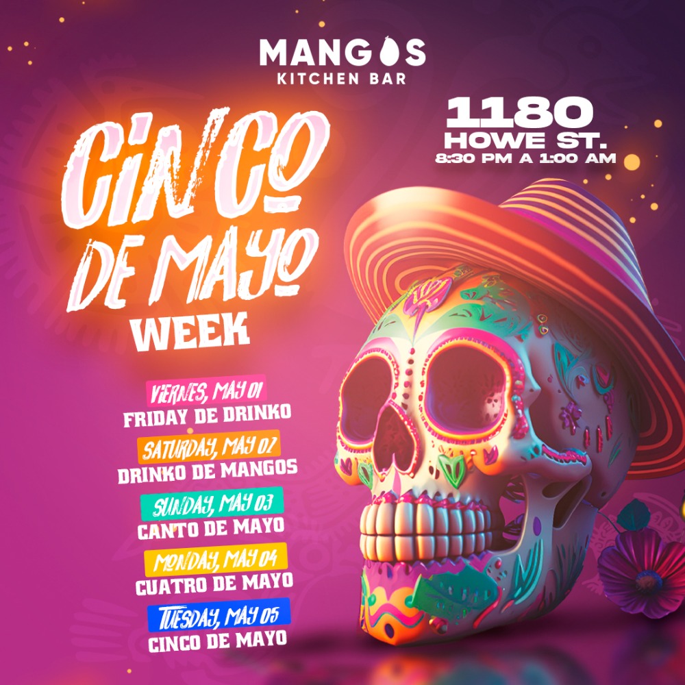 CINCO DE MAYO WEEK at MANGOS 2026