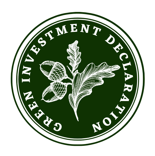 The Green Investment Declaration