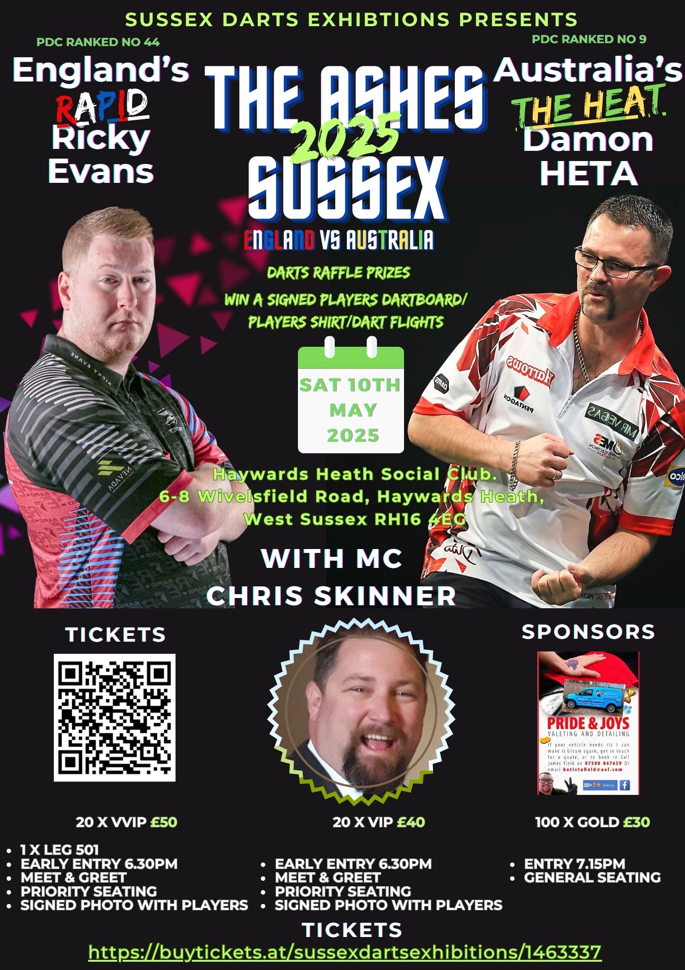 Sussex Darts Exhibitions