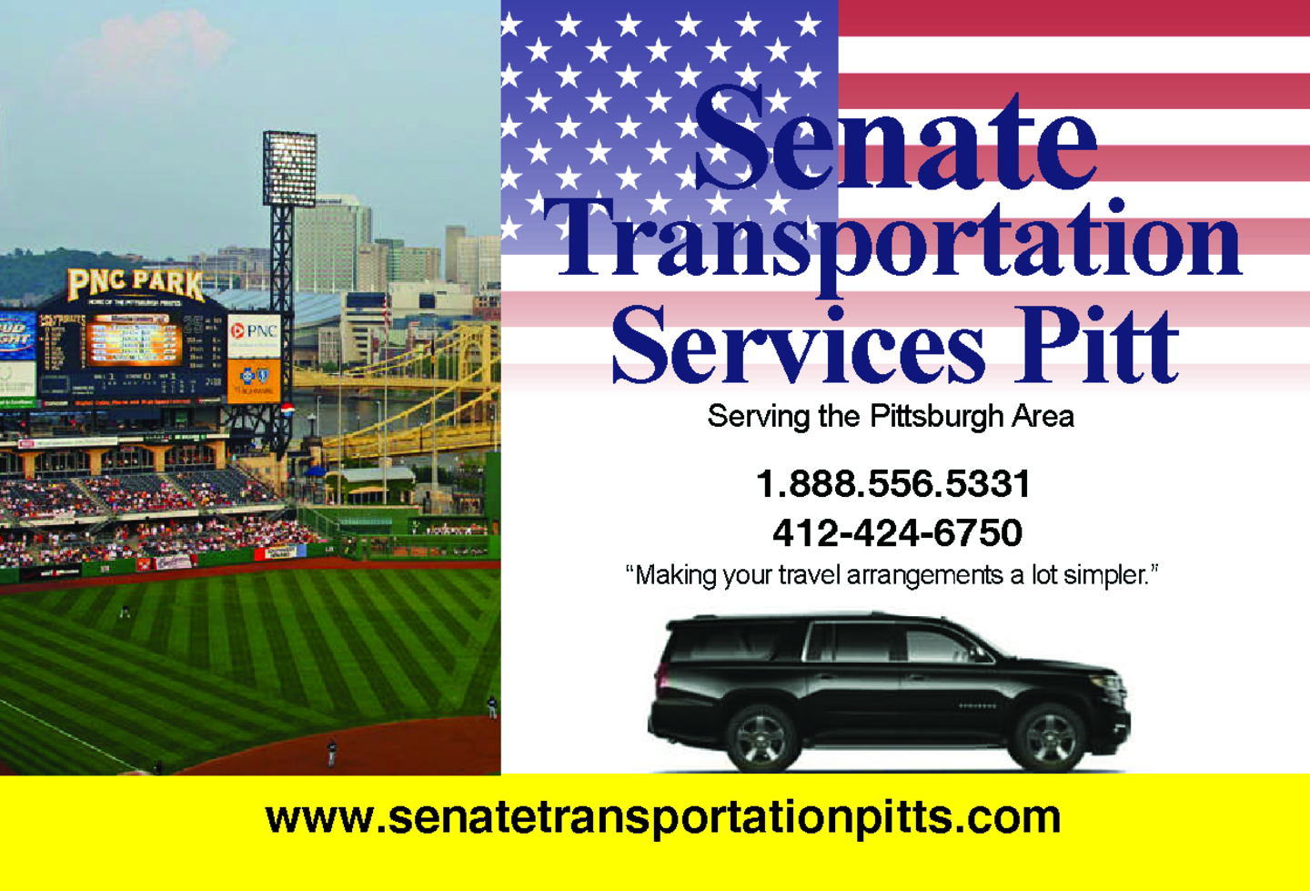 Senate Transportation Services Pittsburgh