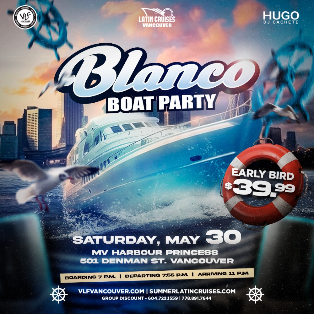 Latin Cruises 1 | Blanco Party Boat 2026
