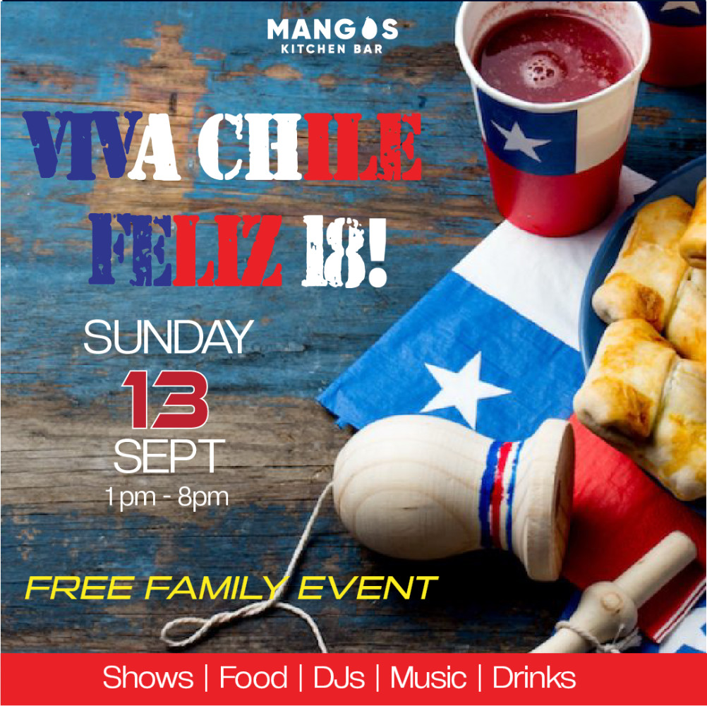 FELIZ 18 ! VIVA CHILE..! Free Event