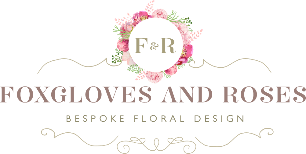 Foxgloves and Roses