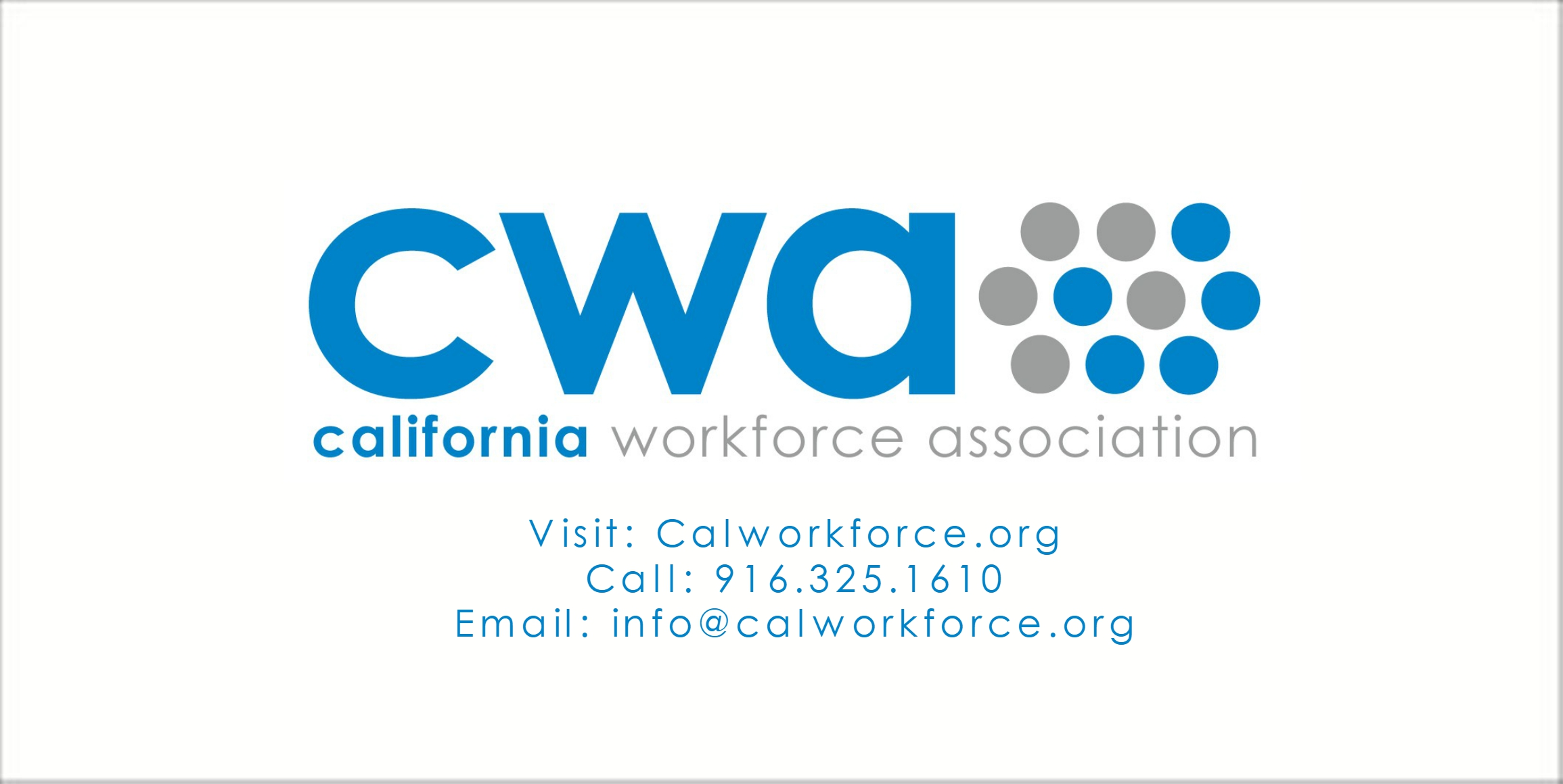 California Workforce Association