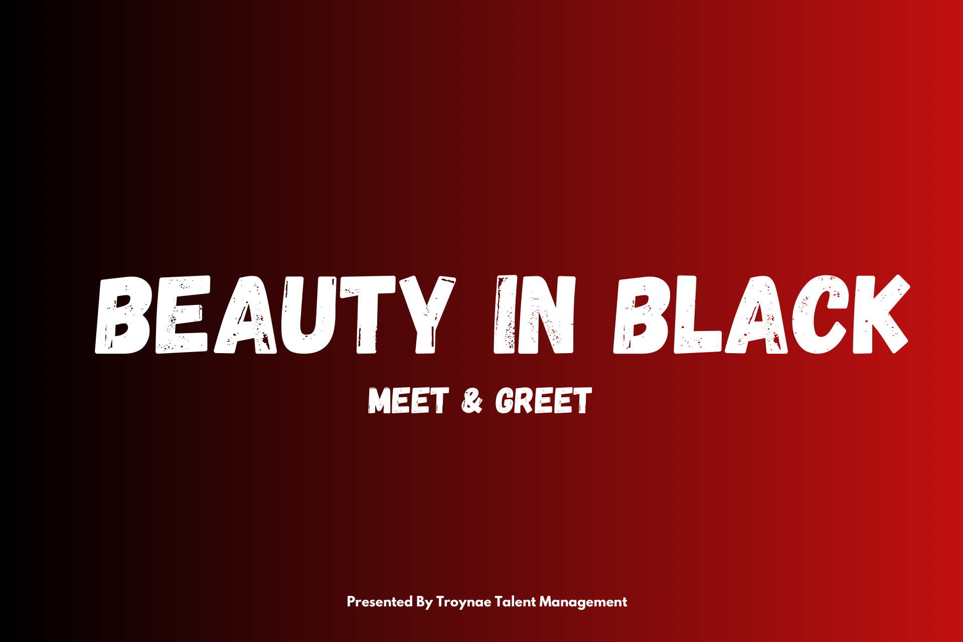 Beauty in Black Official Events