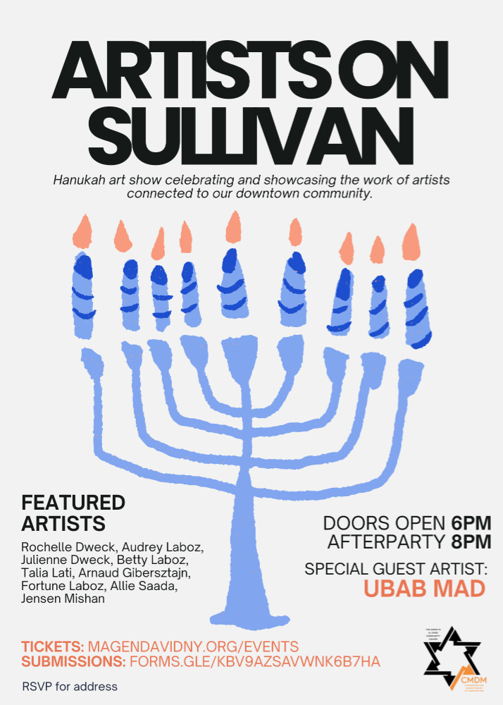Artists on Sullivan flyer