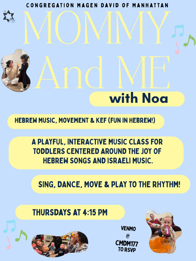 Mommy and Me flyer