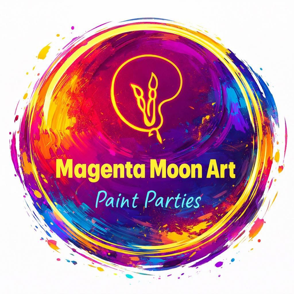 Magenta Moon Art