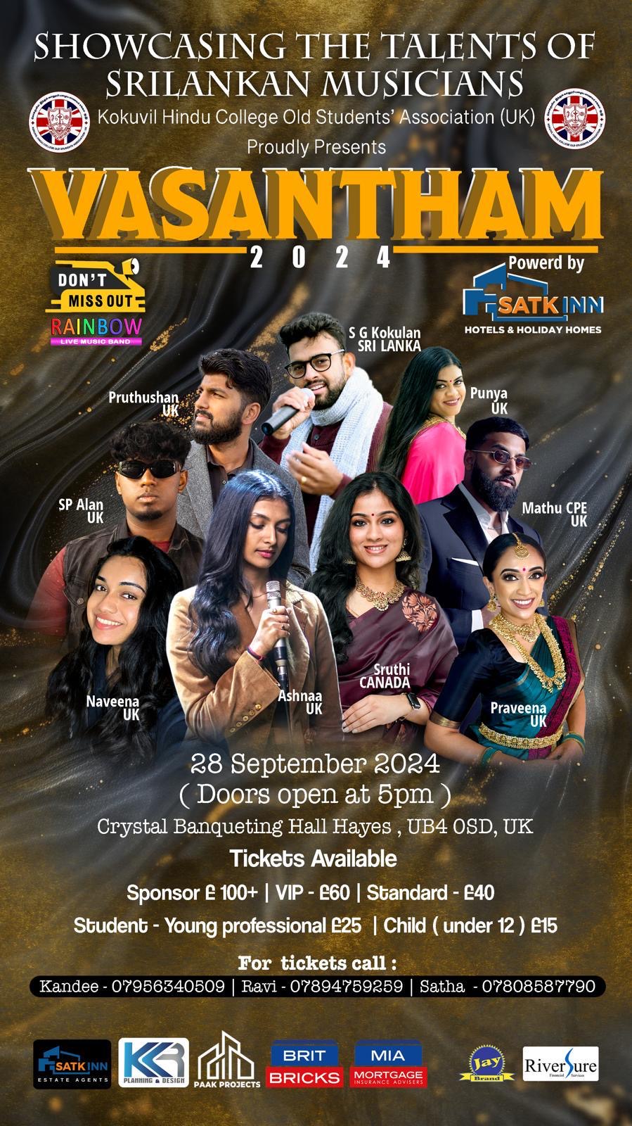 KHCOSA-UK/Vasantham 2024