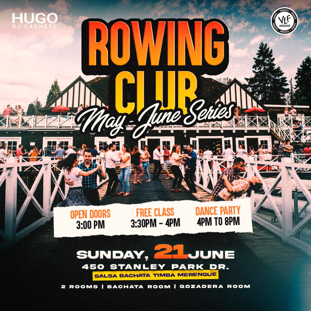 Rowing Club Salsa Series May- Jun 2026 | Sunday Jun 21