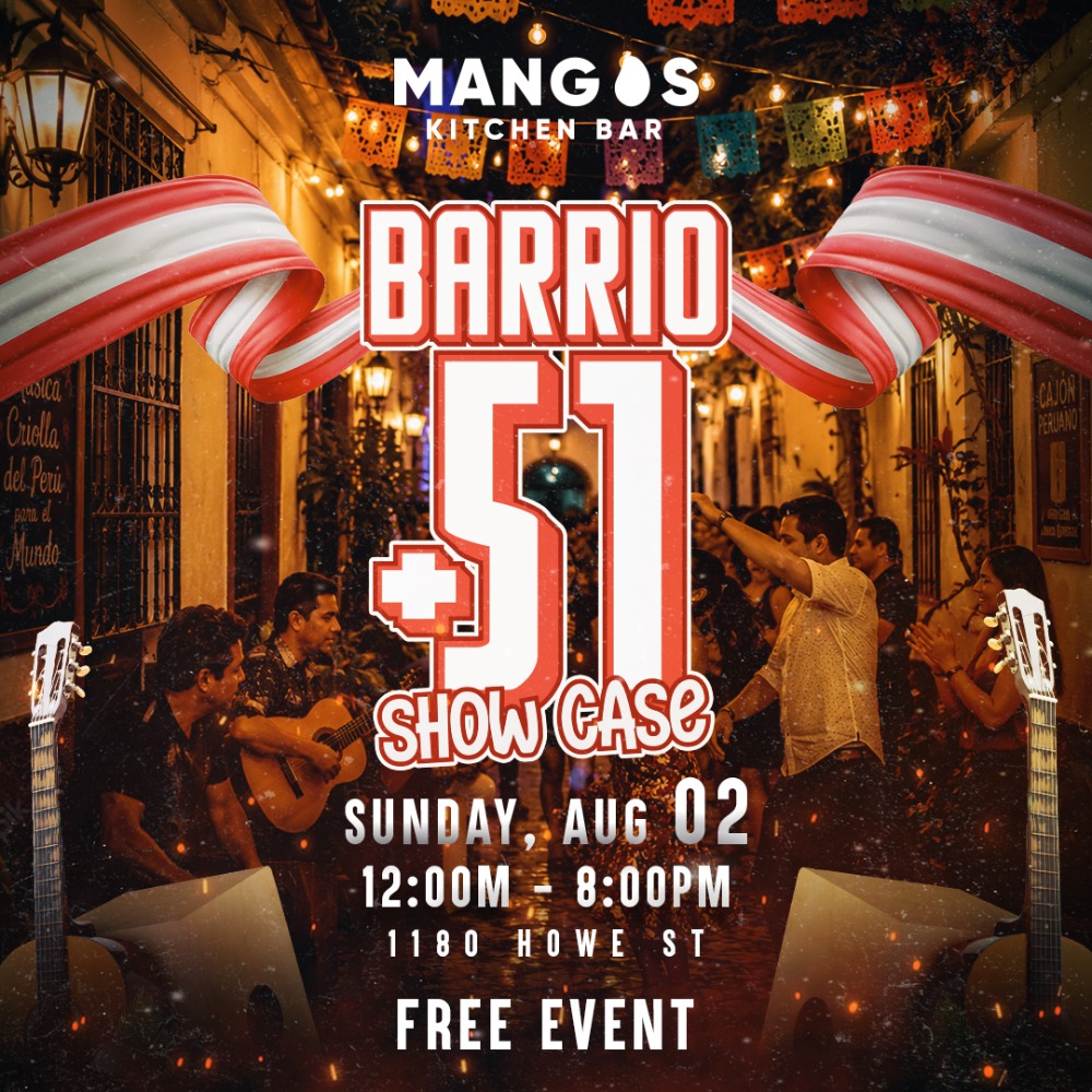 BARRIO 51 Show Case : Peruvian week 2026