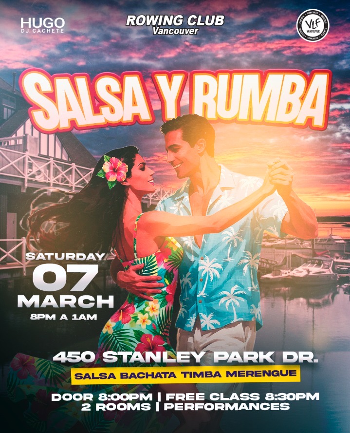 SALSA Y RUMBA at The Rowing Club March 07