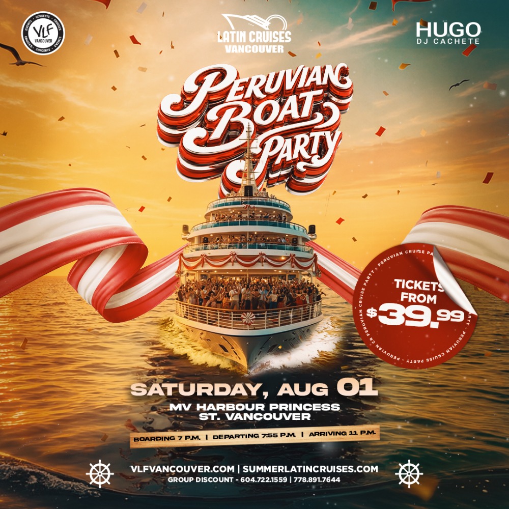 Peruvian Party Boat Cruise 2026 Feliz 28 !!