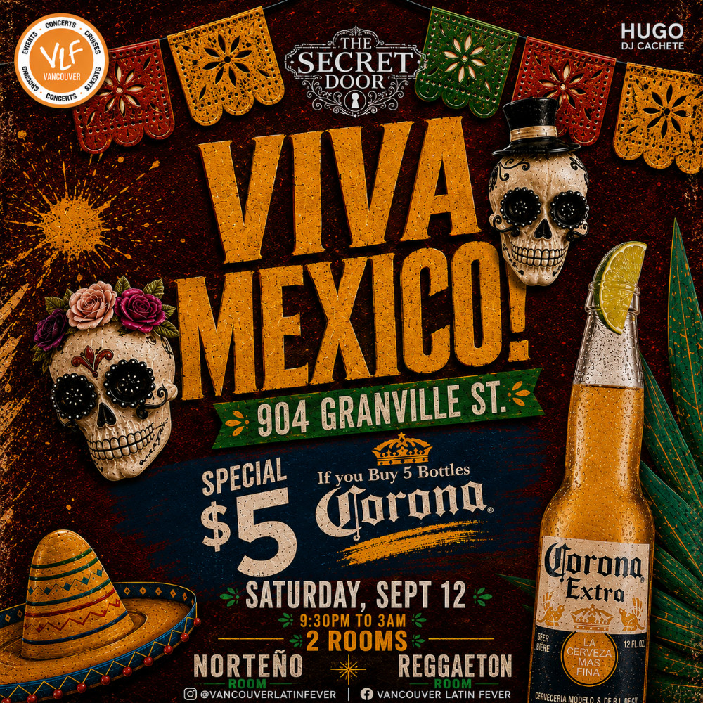 VIVA MEXICO at The Secret Door | Mexican Independence Day