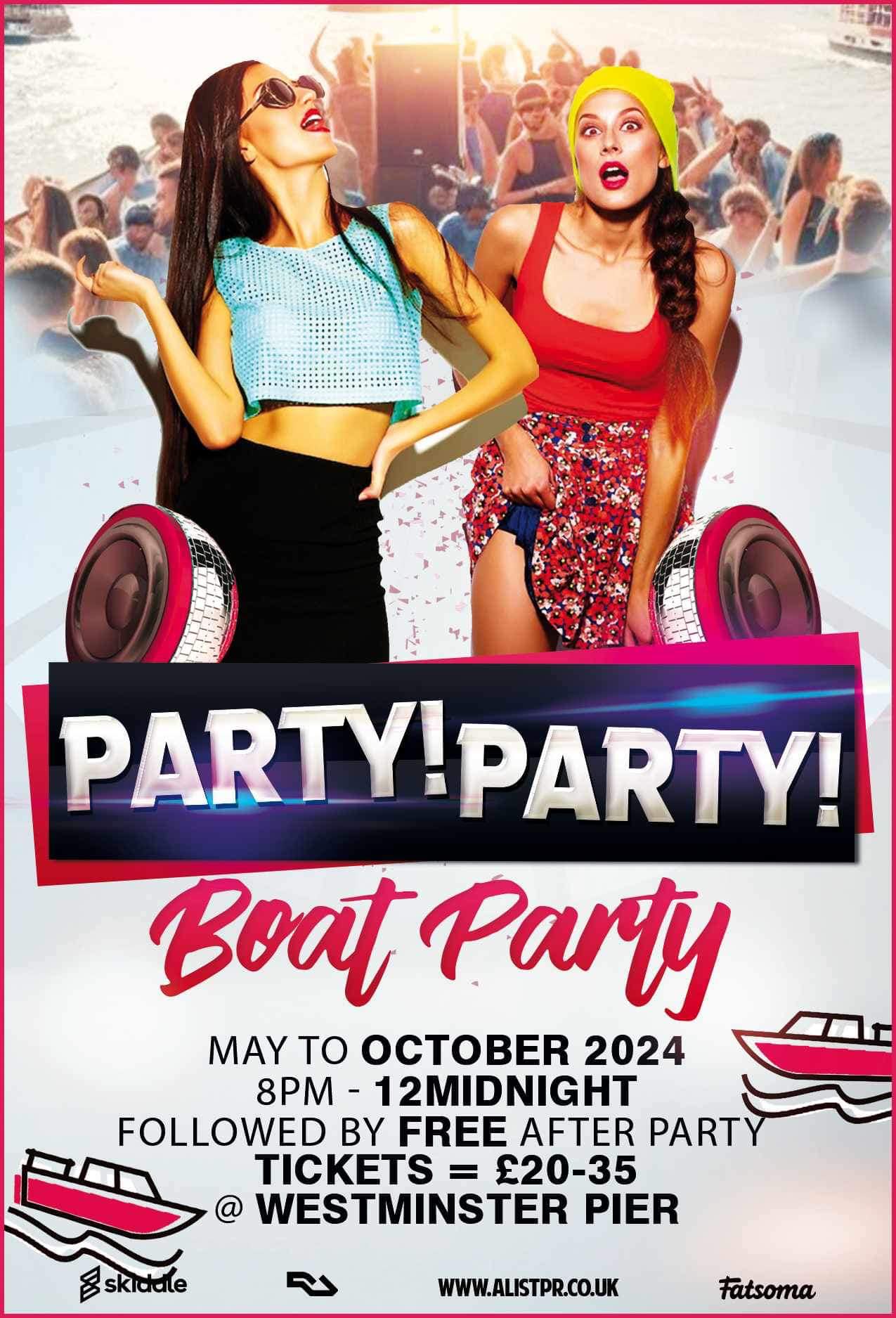 PARTY PARTY Boat party
