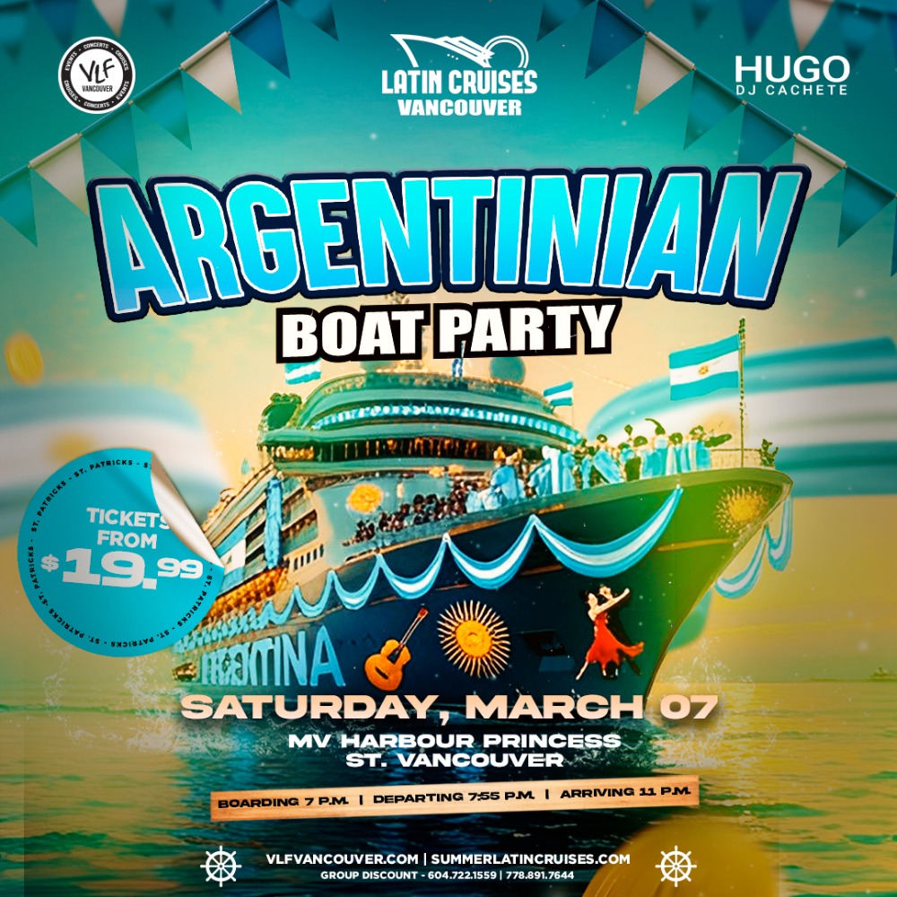 ARGENTINIAN BOAT PARTY at MV Harbour Princess